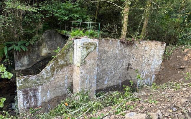 La estación para medir el caudal del río Mape que será eliminada
