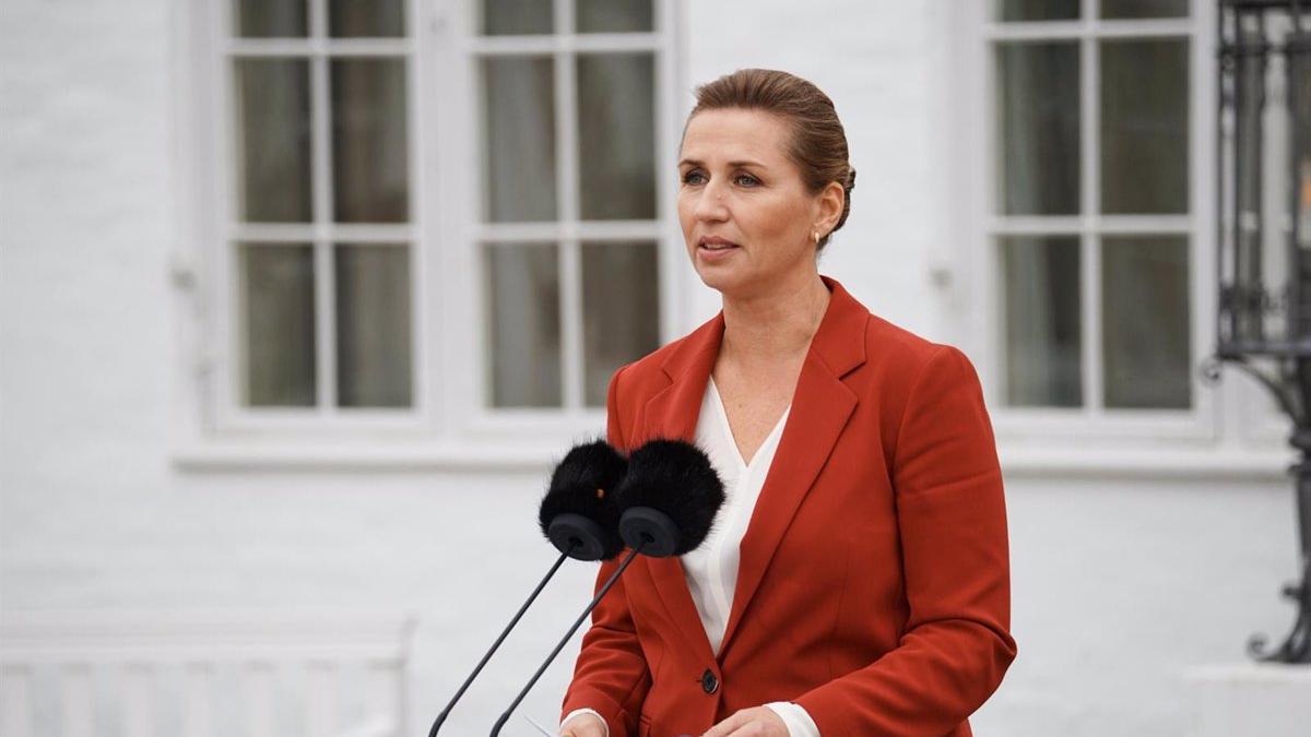 La primera ministra danesa, Mette Frederiksen