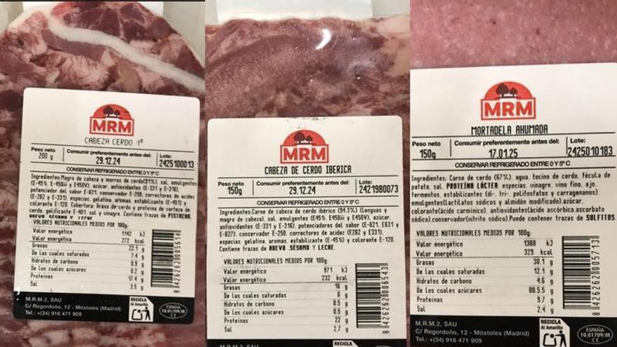 Algunos de los lotes en los que se ha detectado Listeria monocytogenes.