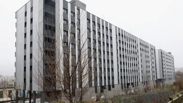 Las 180 viviendas de protección ofical de La Punta en Sestao se acabarán a lo largo del próximo mes de abril