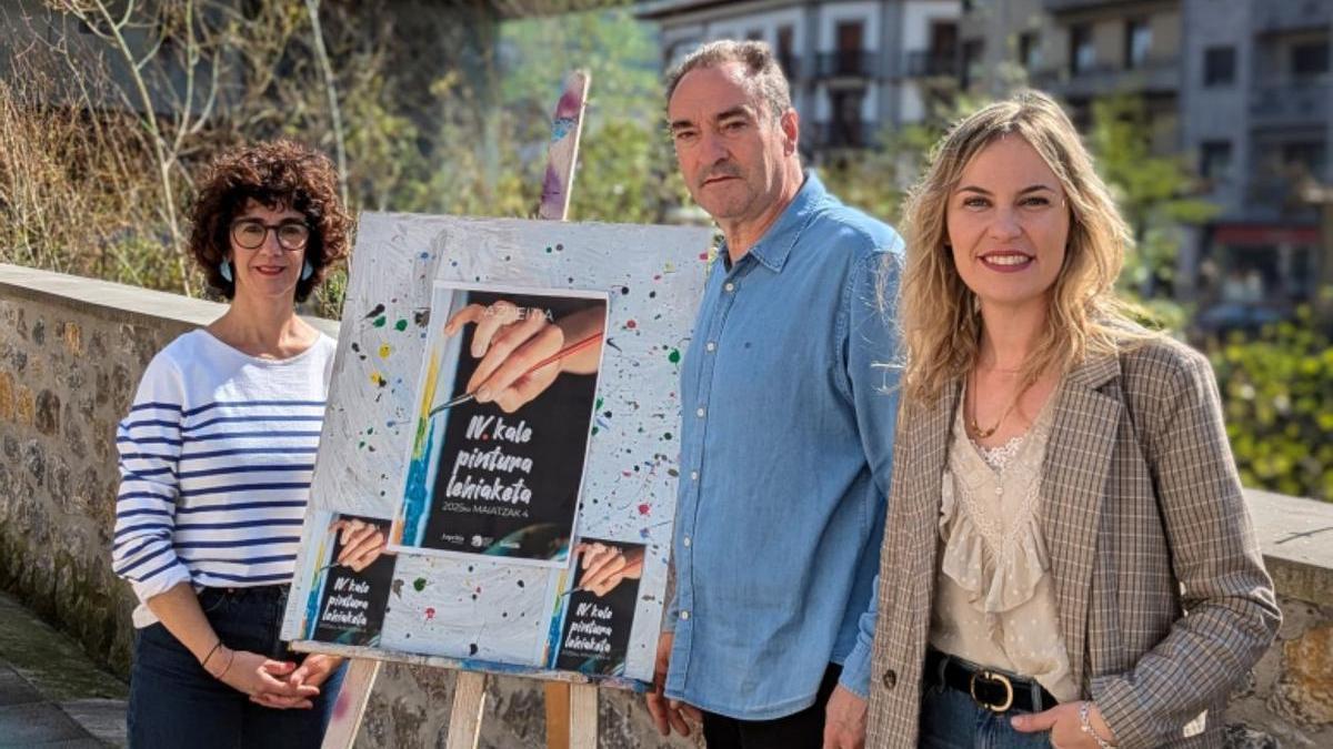 Presentación del IV Concurso de Pintura al Aire Libre de Azpeitia