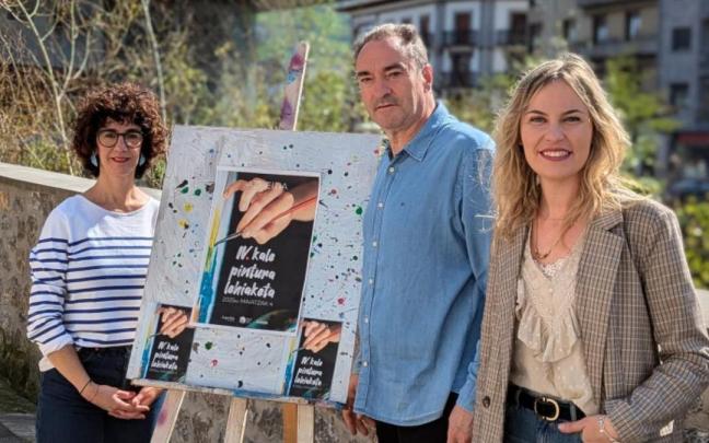 Presentación del IV Concurso de Pintura al Aire Libre de Azpeitia