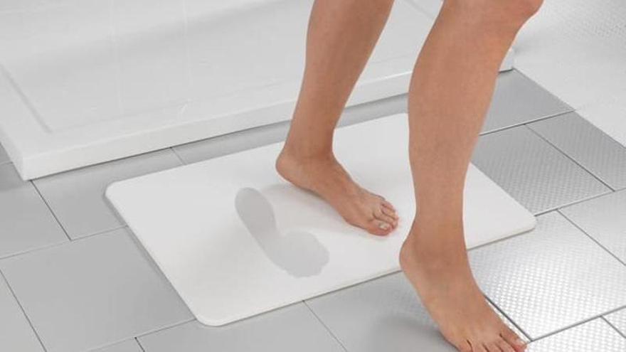 Alfombra de baño rectangular Simi