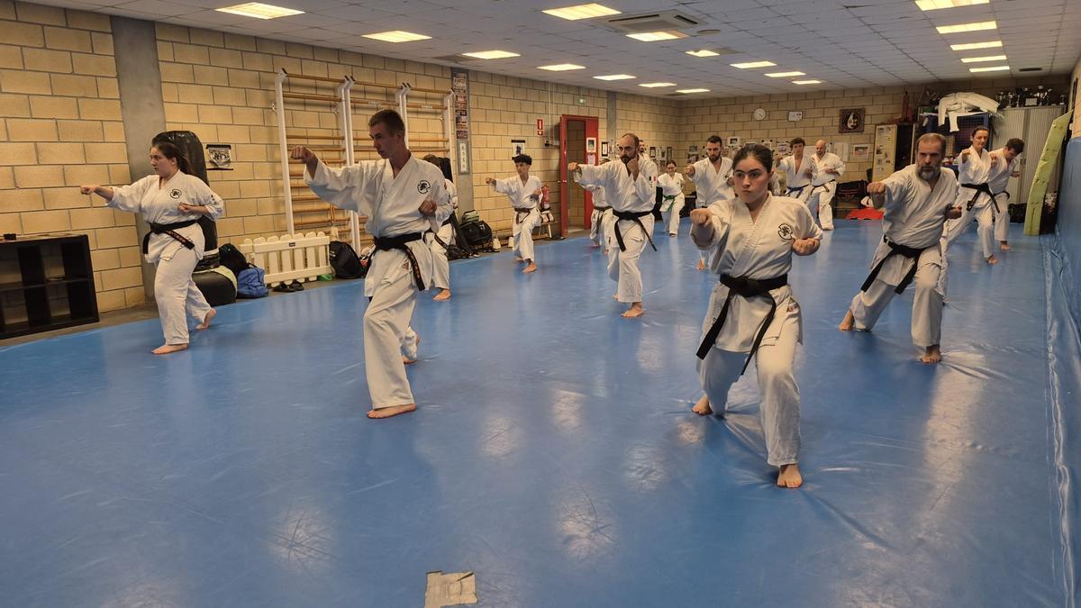 Una clase de Kenpo Kai en Oiartzun