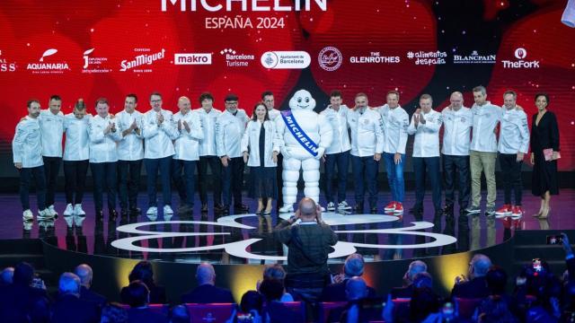 Los chefs de los 15 restaurantes que cuentan con tres estrellas Michelin.