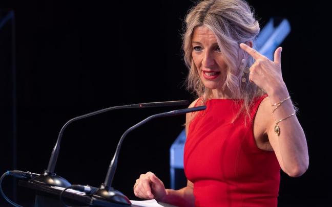 La vicepresidenta segunda del Gobierno español y líder de Sumar, Yolanda Díaz.