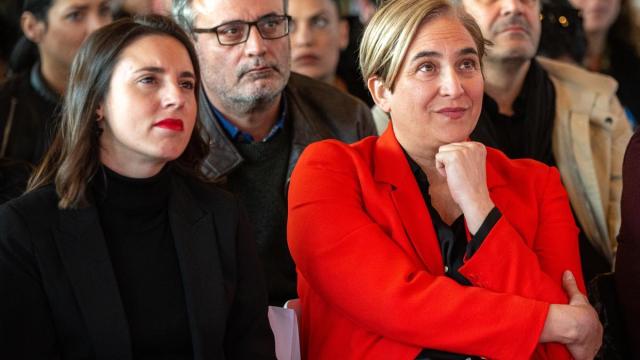 Irene Montero y Ada Colau, en una imagen de archivo