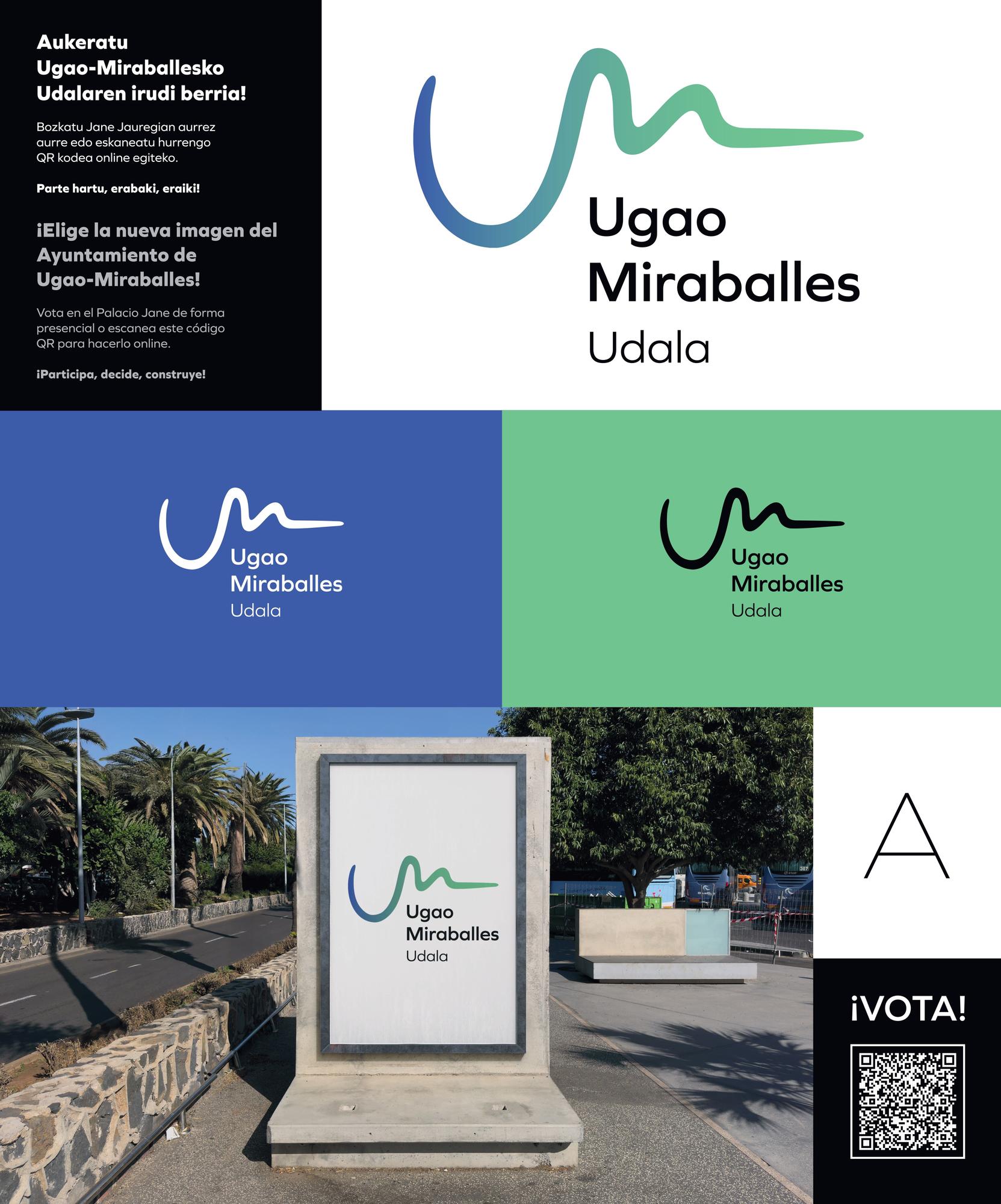 Opción A para la nueva imagen institucional