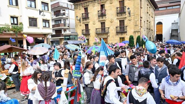 Concurso de carros en las Euskal Jaiak Zarautz del año pasado.