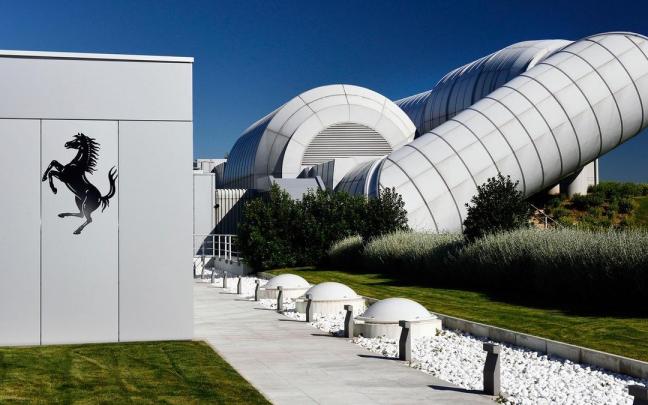 Instalaciones de Ferrari en Maranello.