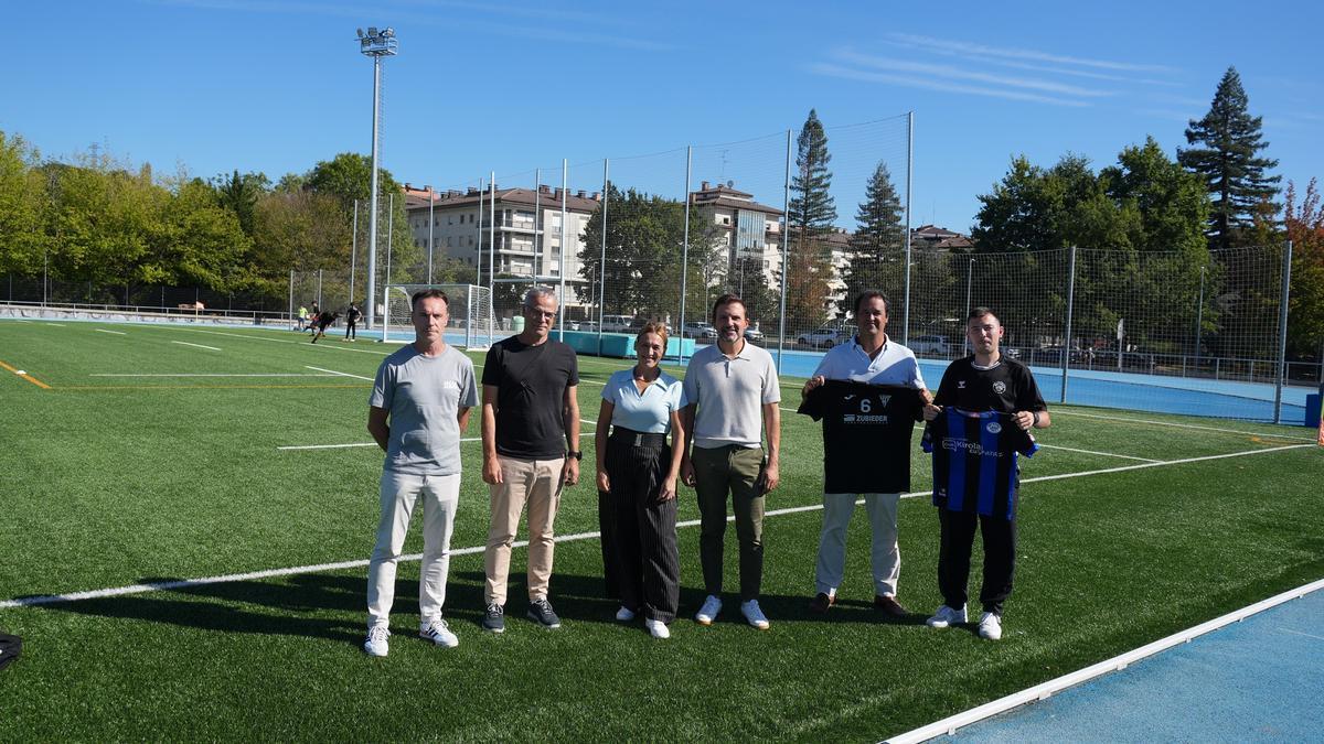 Presentación de la jornada de fútbol inclusivo.