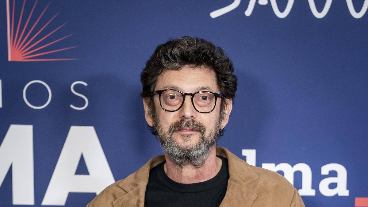 Manolo Solo, en la entrega de los Premios Alma.