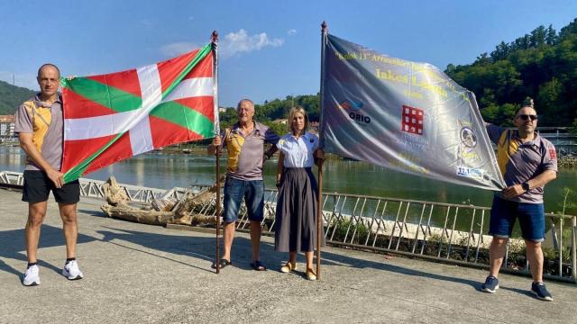 Presentación este jueves en el Arraunetxe de Orio del XI Memorial Jakes Landa y III Memorial Edu Mugertza, que se disputará el sábado en el río Oria.
