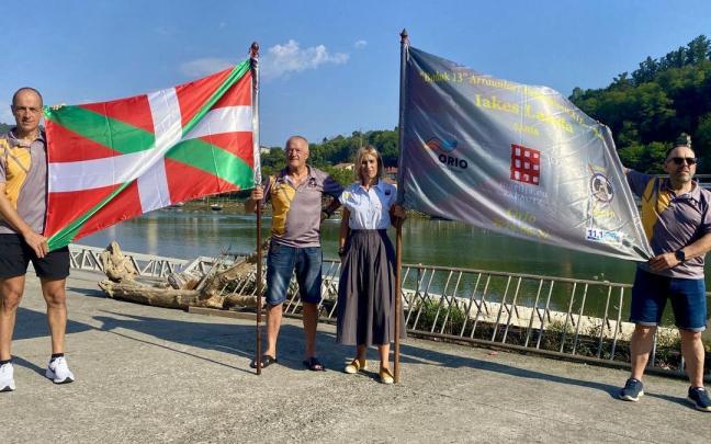 Presentación este jueves en el Arraunetxe de Orio del XI Memorial Jakes Landa y III Memorial Edu Mugertza, que se disputará el sábado en el río Oria.