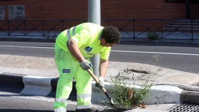 Un trabajador inmigrante.