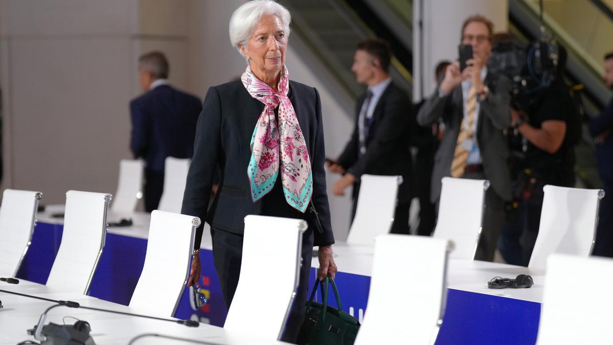 La presidenta del BCE, Christine Lagarde.