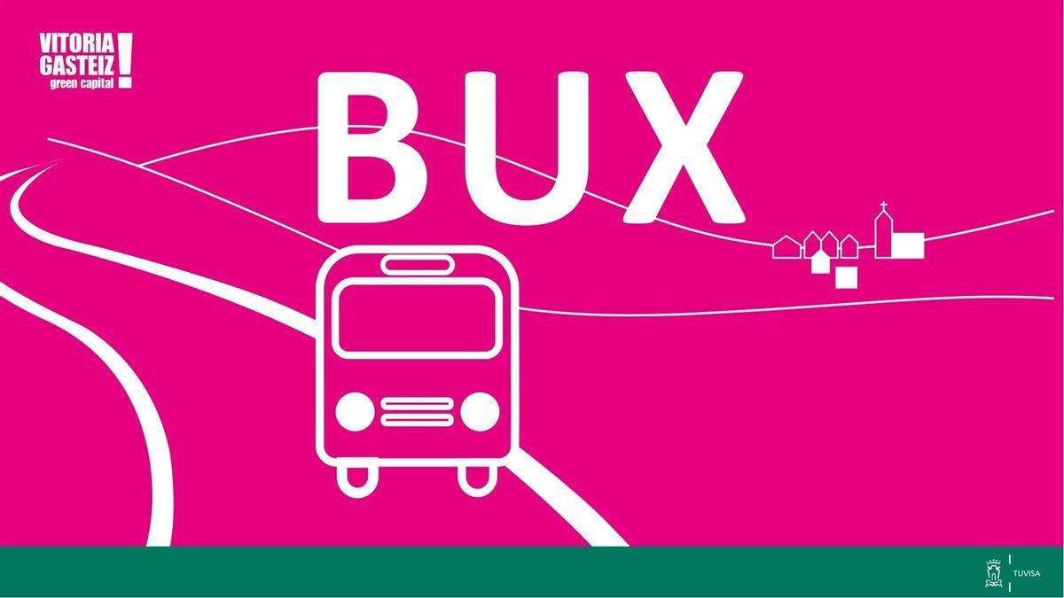 BUX zerbitzuaren app berria larunbat honetan jarriko da martxan Gasteizen.