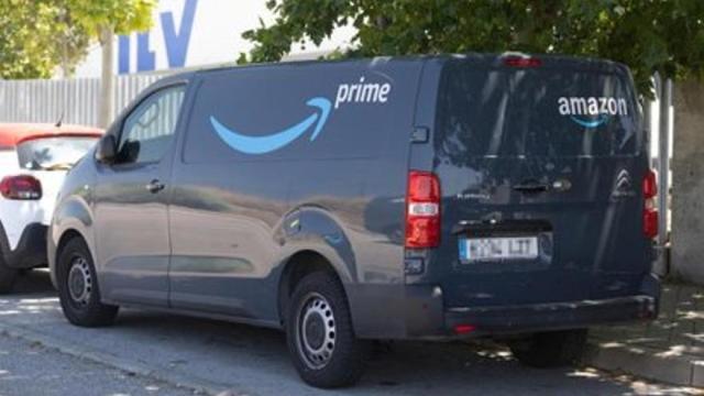 Vehículo de reparto de Amazon