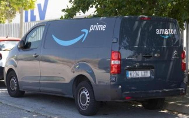 Vehículo de reparto de Amazon
