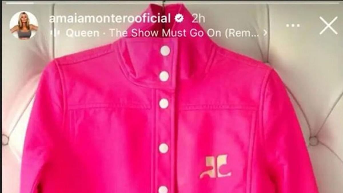 Story de Instagram de Amaia Montero