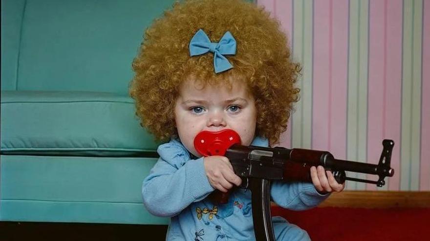 Maggie Simpson hecha por la Inteligencia Artificial