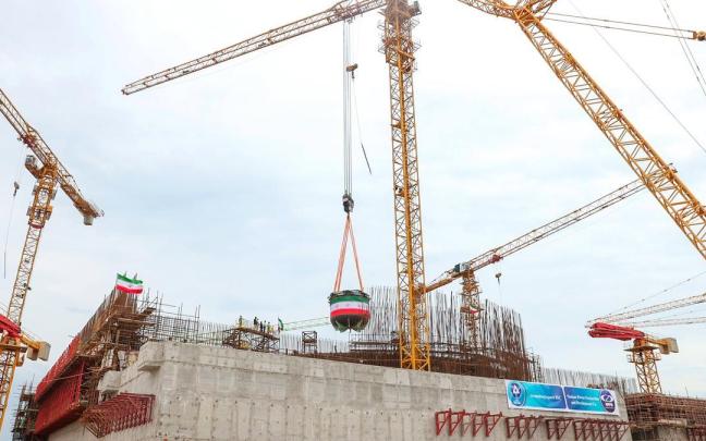 Imagen de archivo de la planta nuclear de Bushehr