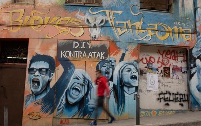 Imagen de un local 'okupado'.