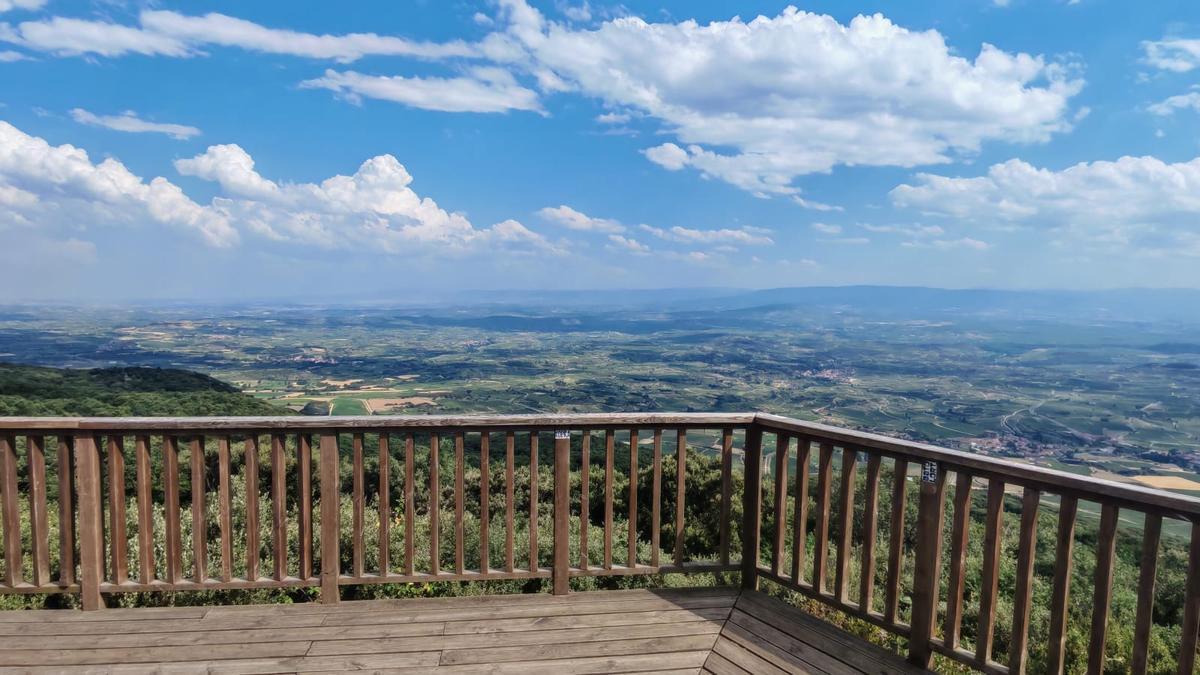 Vistas desde el Balcón de La Rioja