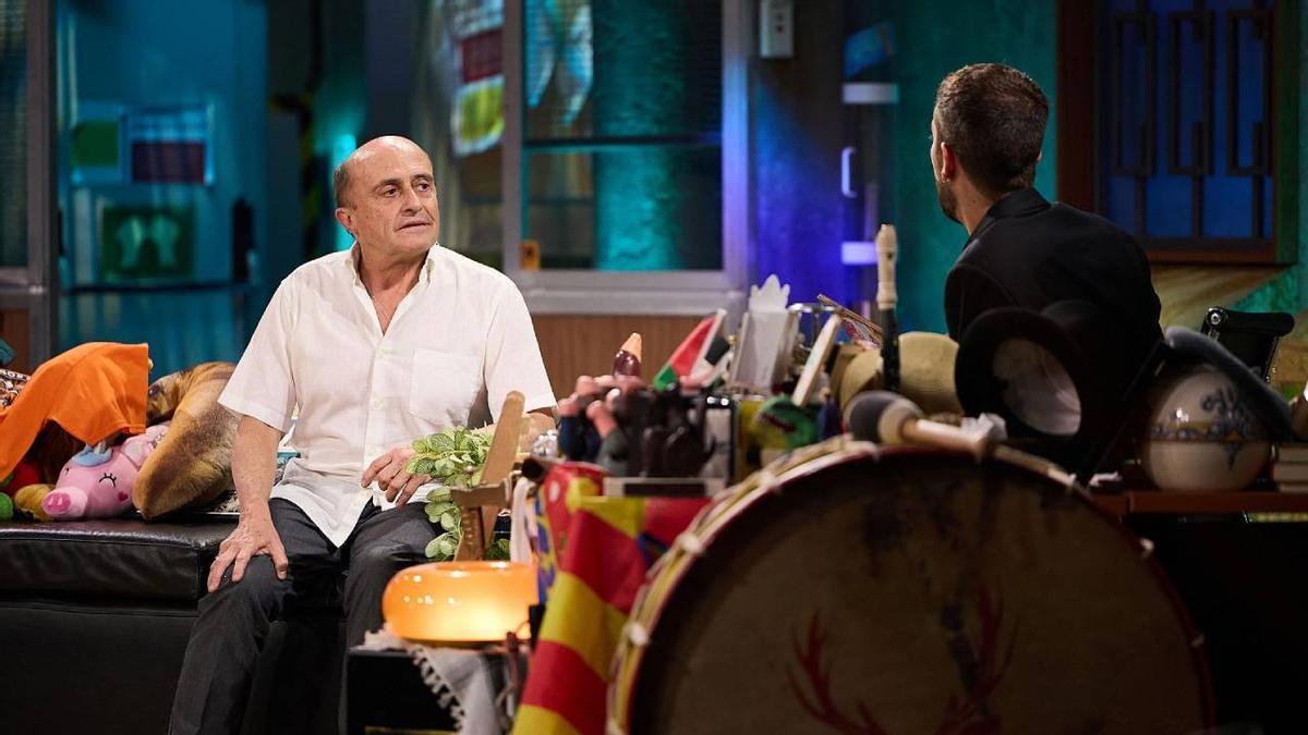 El actor y humorista Pepe Viyuela en 'La Revuelta'