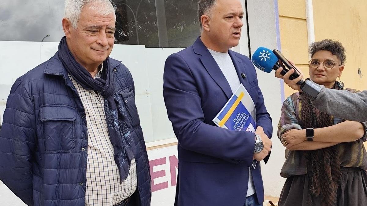 El candidato de Podemos a la Presidencia de la Junta de Andalucía, Juan Antonio Delgado.