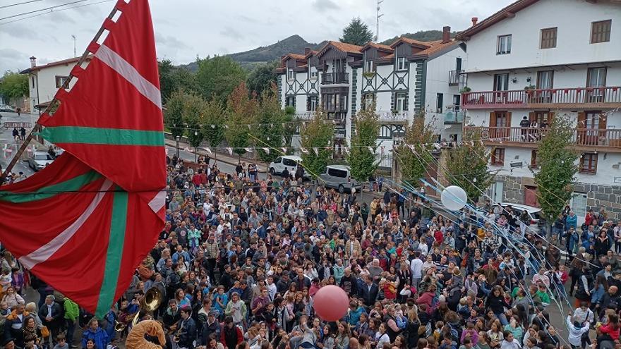 Chupinazo de las fiestas de Sanmiel