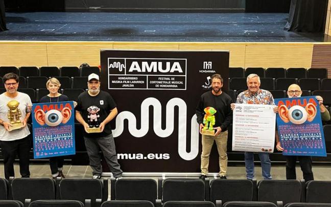 La presentación de la quinta edición del Festival AMUA ha tenido lugar esta mañana en Itsas Etxea.