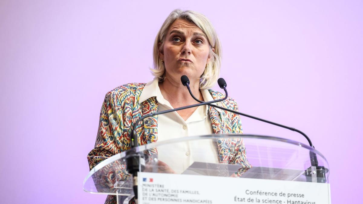 Stéphanie Rist, ministra de Sanidad francesa.