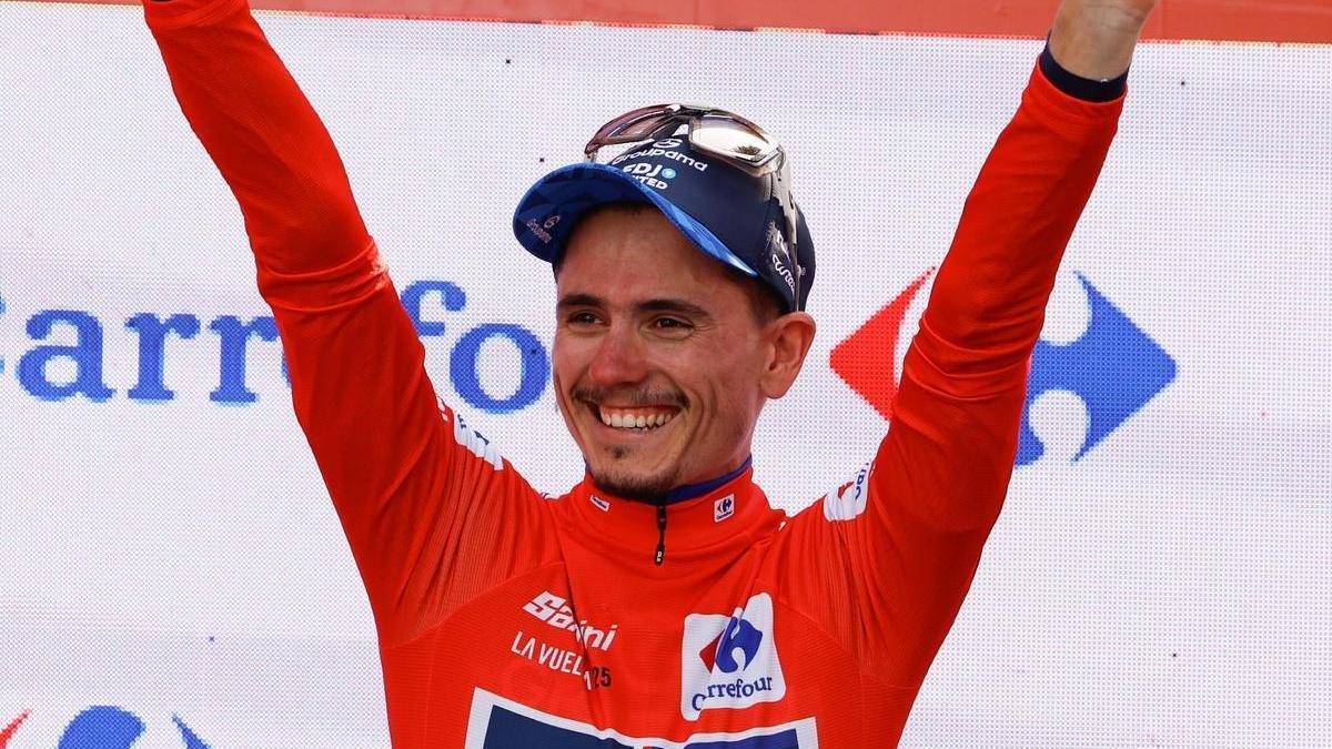 David Gaudu, nuevo líder de la Vuelta.