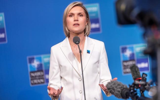 La primera ministra islandesa Kristrún Frostadóttir