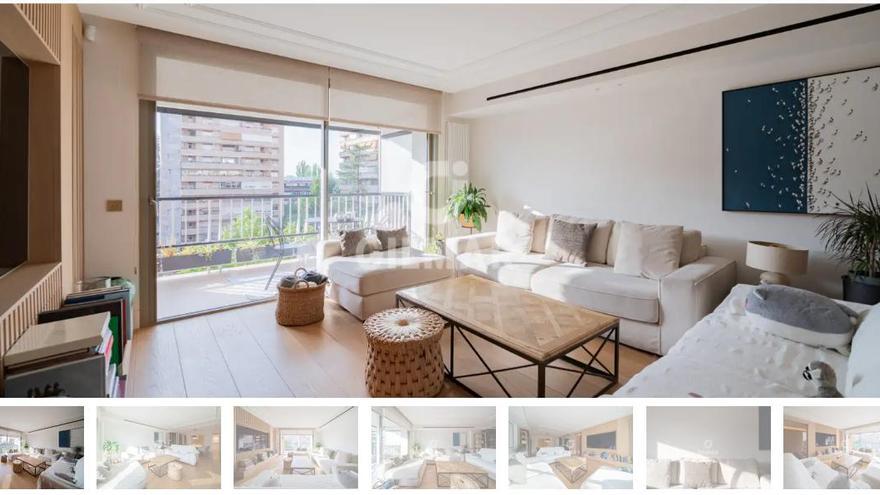 Collage del interior del inmueble en venta.