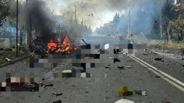 Ataque ruso en Kramatorsk.
