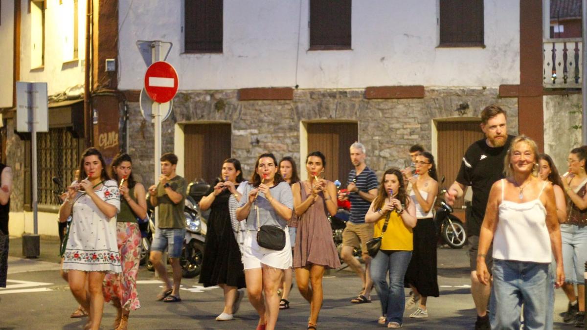 Ensayo de la Compañía Santiago el pasado año