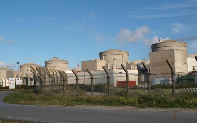Exterior de la central nuclear de Gravelines.