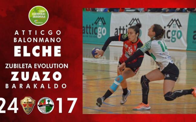 Un Elche superior derrota al Zuazo