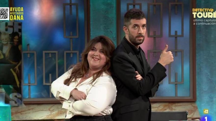 Lalachus y David Broncano, en 'La Revuelta'