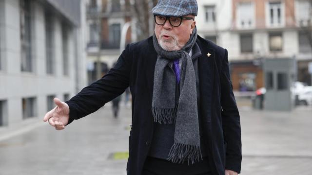 Villarejo, a su llegada a la Audiencia Nacional.