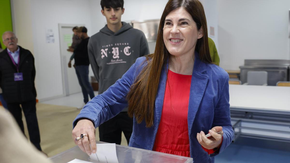 Miren Gorrotxategi, candidata de Elkarrekin Podemos.