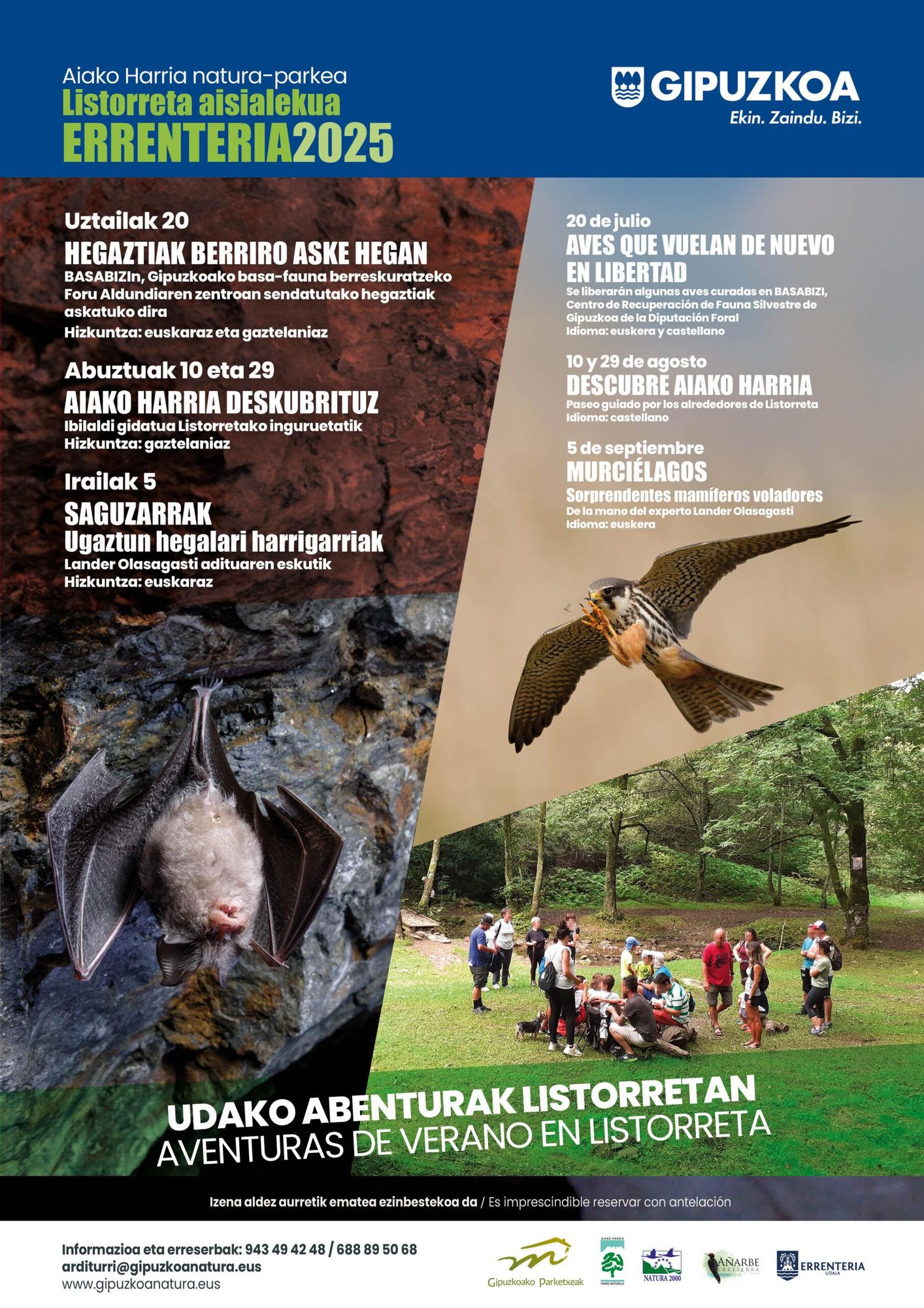 Cartel del programa 'Udako Abenturak'