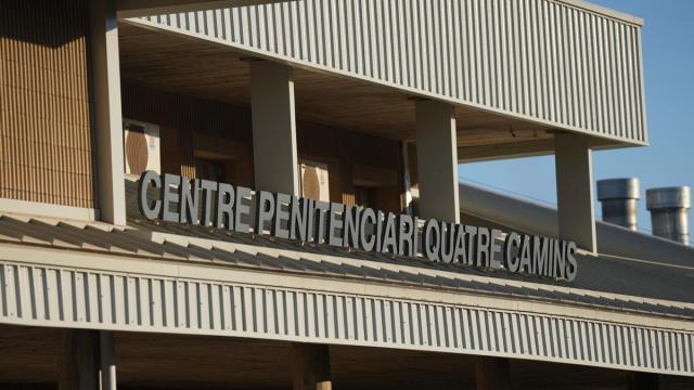 Fachada del Centro Penitenciario de Quatre Camins.