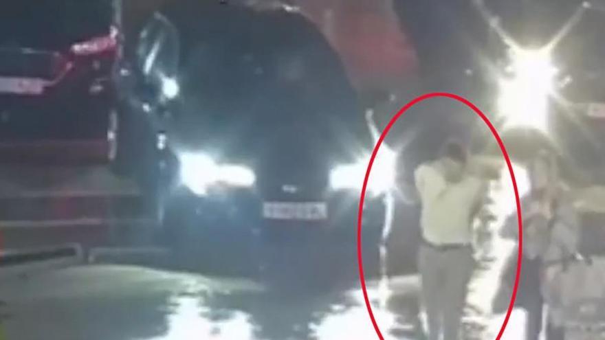 Llegada de Mazón al Cecopi el día de la dana.