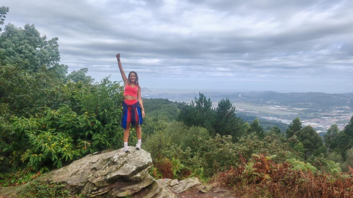 En imágenes: Ruta al Ganguren con Haizea Lopez
