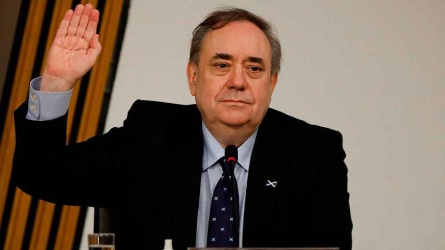 El fallecido político escocés Alex Salmond