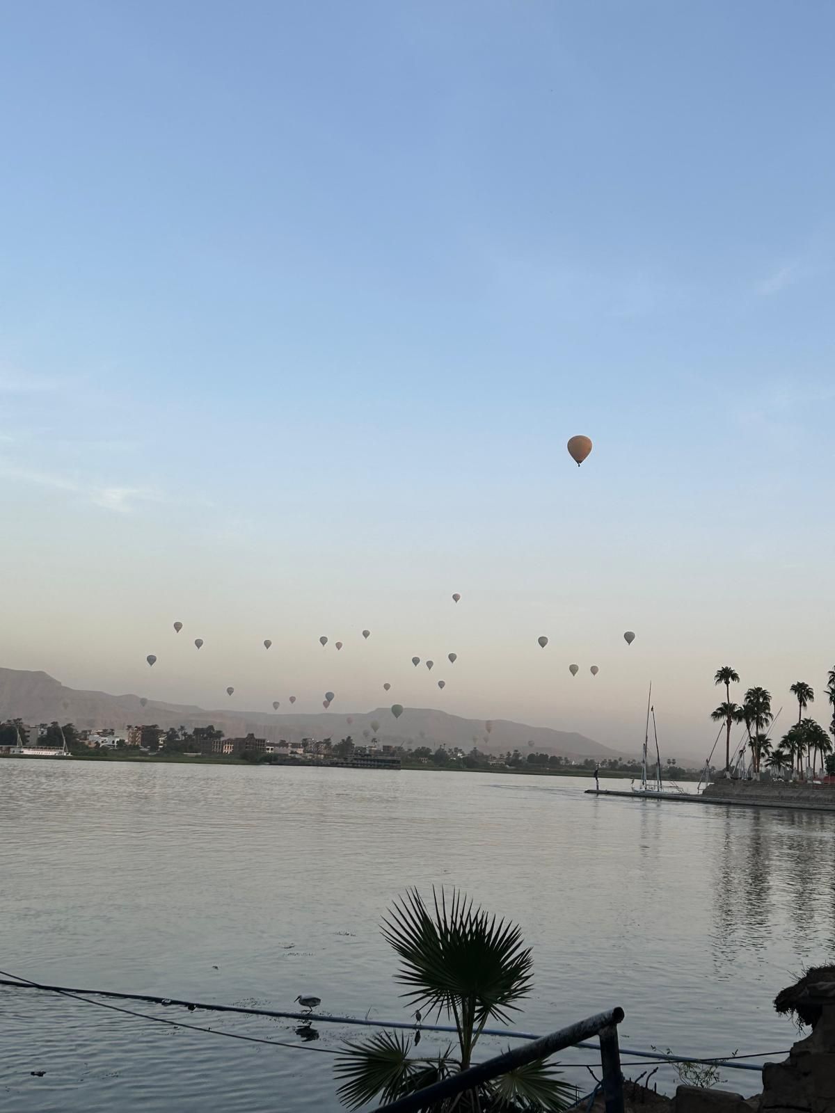 Aventura en globo en Luxor.