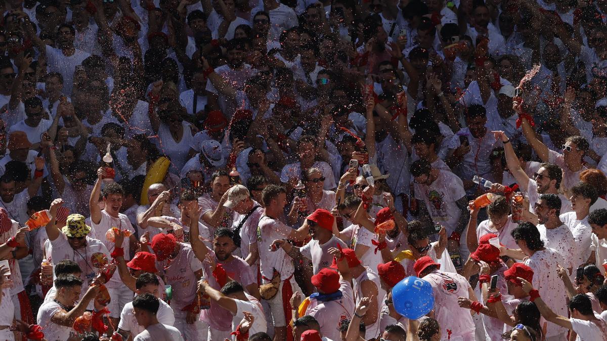 En imágenes: Chupinazo de los Sanfermines 2026